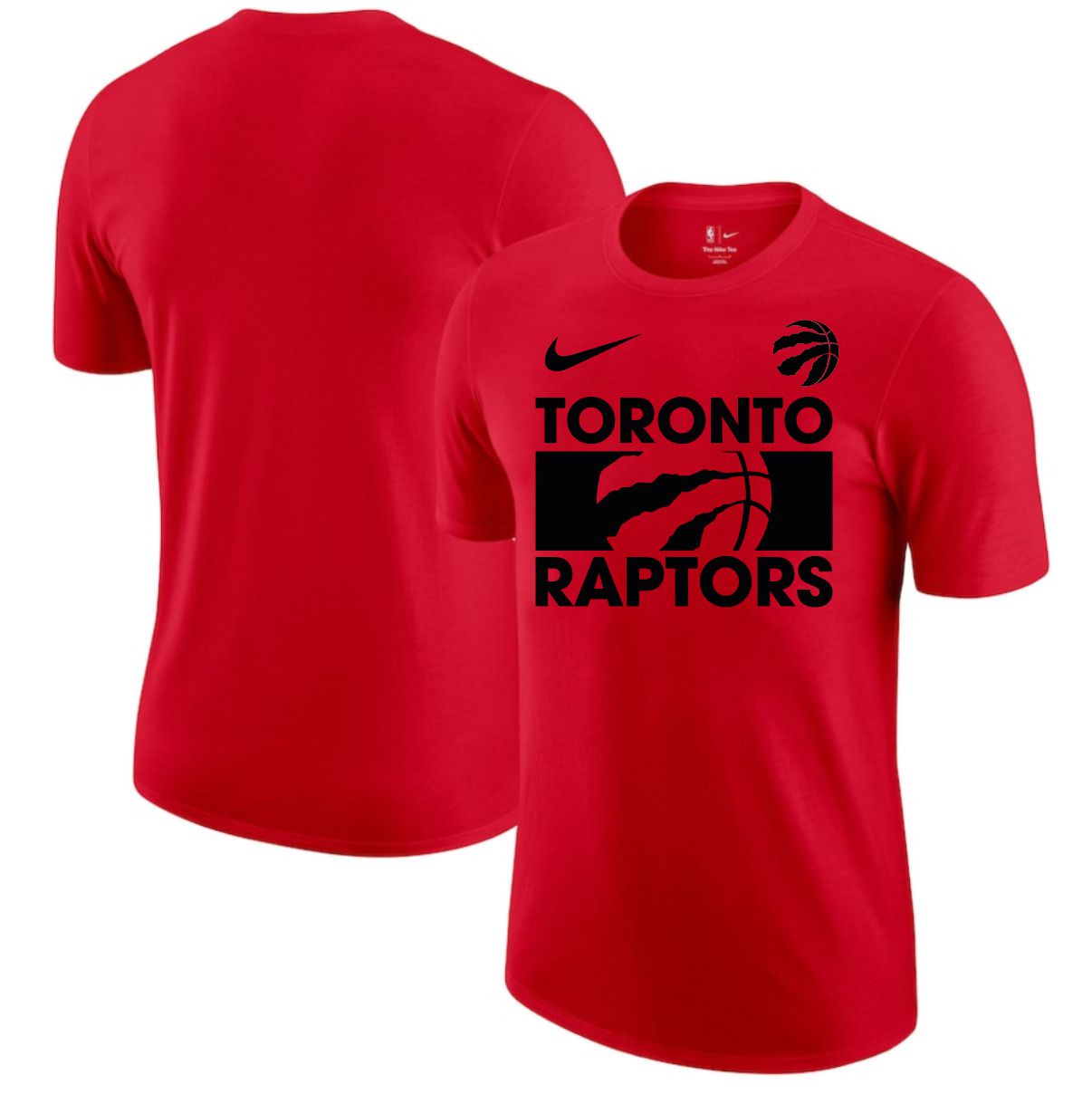 Men 2025 NBA Toronto Raptors Red Nike T shirts style 1